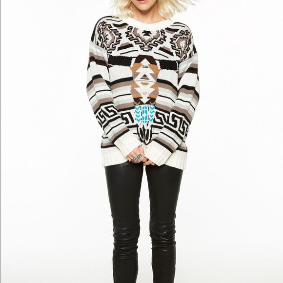 COPY - Jen's Pirate Booty Sitting Bull Sweater - Picture 2 of 3